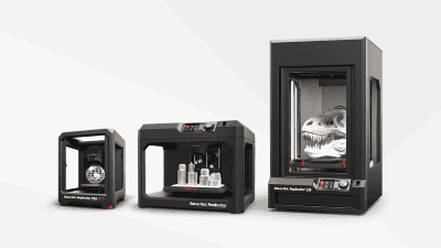 MakerBot 5th Gen 3D printers Credit: MakerBot®