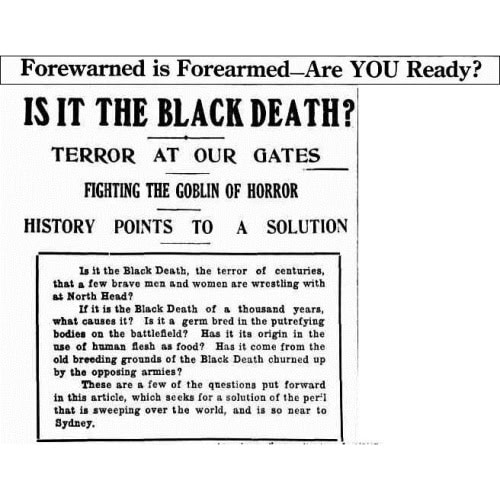 Forewarned is Forearmed--Are YOU Ready (1918, December 29). The Sun (Sydney, NSW 1910 - 1954), p. 8. Retrieved March 5, 2020, from httpnla.gov.aunla.news-article221412812